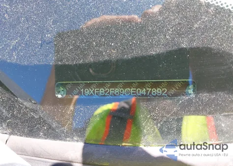 2012 Honda Civic Ex from USA, damaged, VIN 19XFB2F89CE047892